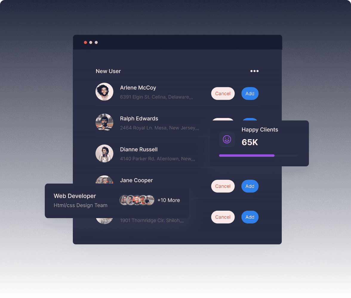 Red Rose BPO Team Dark